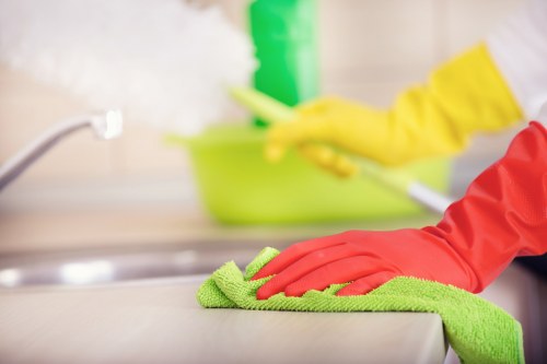 Professional team handling a service complaint carefully